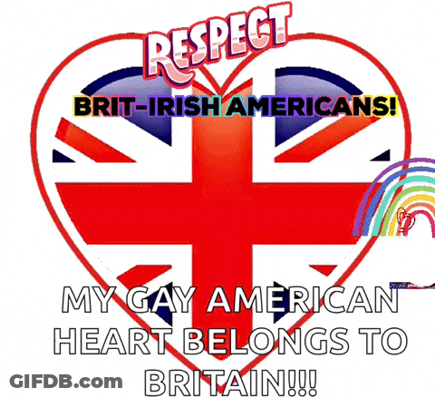 Respect Brit-Irish Americans Poster GIF