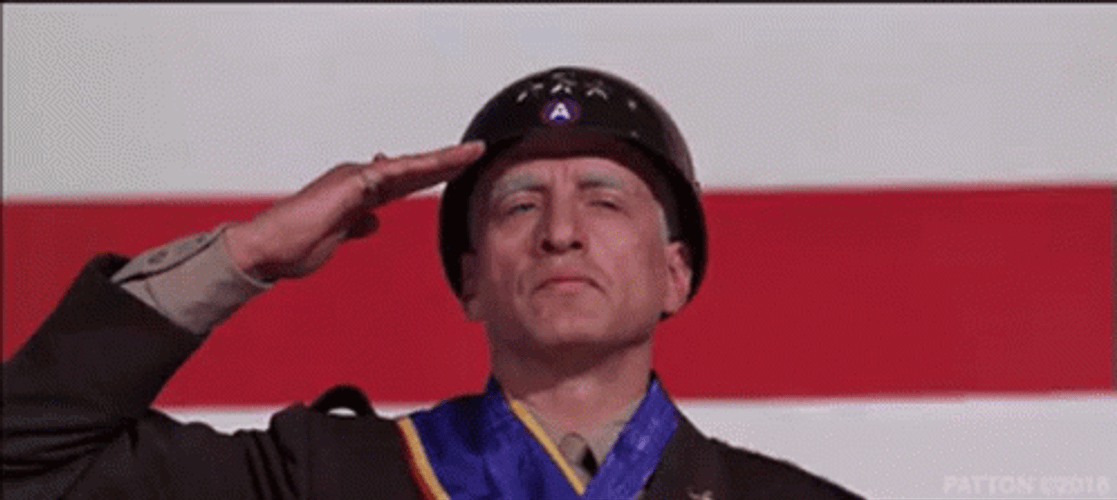 Respect Serious Salute GIF