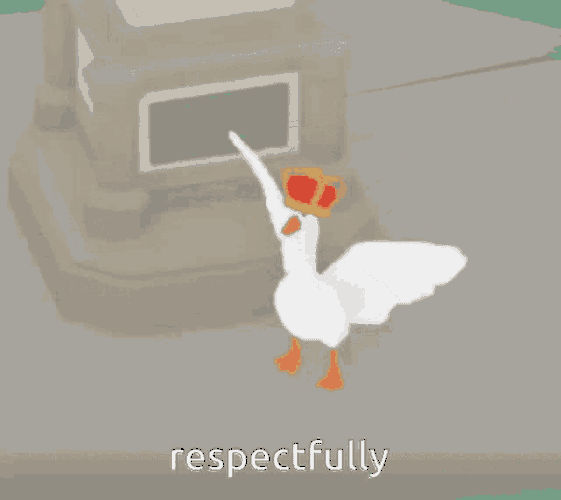 Respectfully Untitled Goose Game GIF