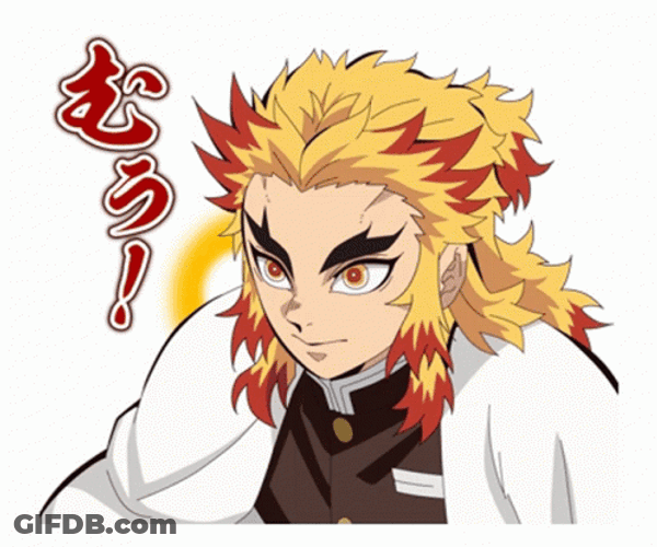 Respecting Rengoku Death GIF