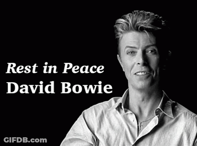 Rest In Peace David Bowie RIP Legend GIF