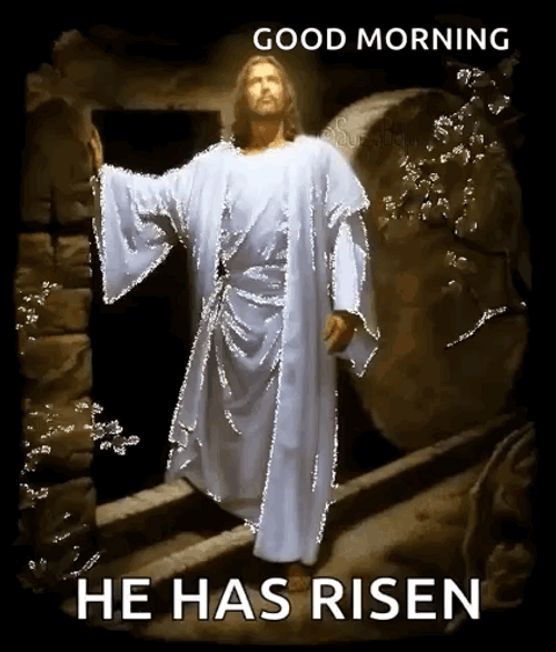 Resurrection Jesus Has Risen Meme GIF