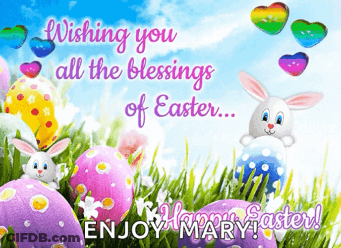 Resurrection Sunday Wishing For Blessings GIF