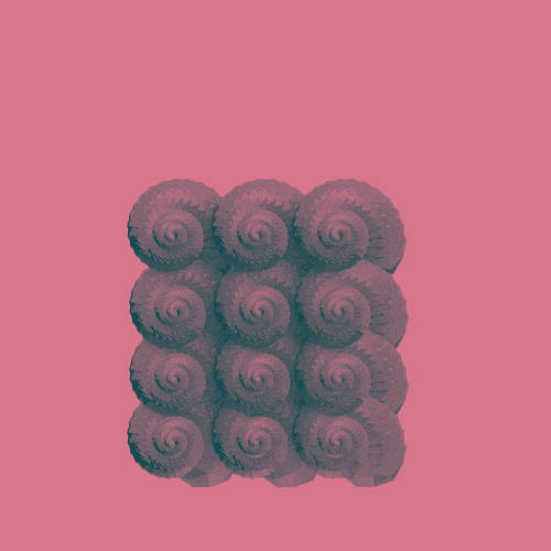Retro Art Geometric Blender Design GIF