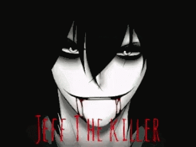 Retro Jeff The Killer Poster GIF