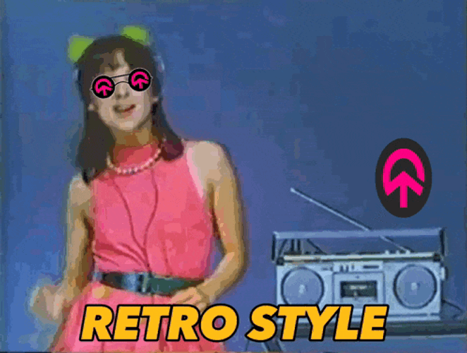 Retro Style GIF