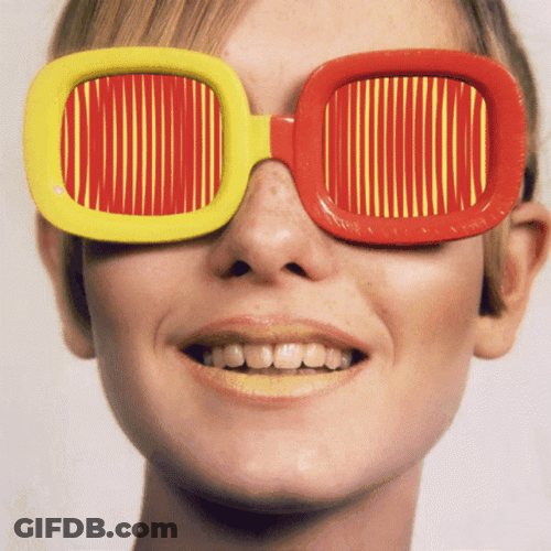 Retro Vibe 60S Shades GIF