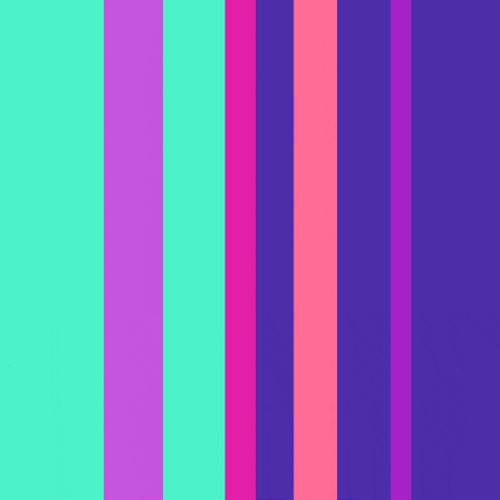 Retrowave Color Palette Bars GIF