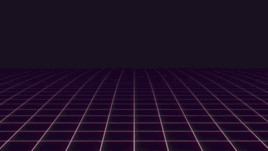 Retrowave Grid GIF
