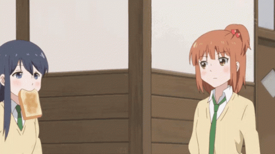 Revenge Anime Slap Over Bread GIF