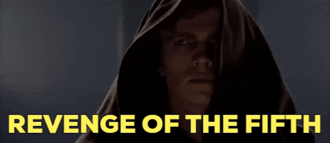 Revenge Of The 5Th Serious Anakin GIF