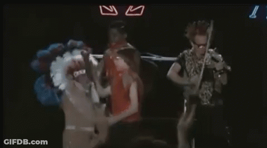 Revenge Of The Nerds Stage Performance GIF
