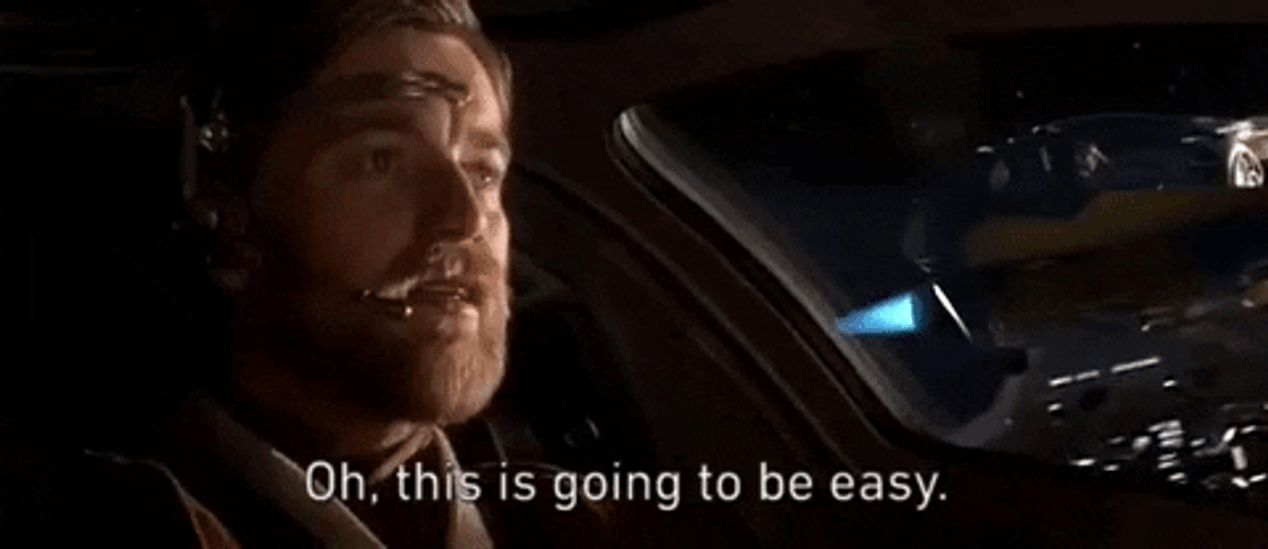 Revenge OF The Sith That Was Easy GIF