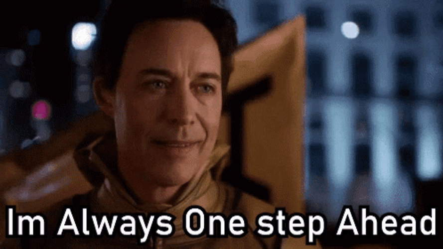 Reverse Flash Professor Zoom One Step Ahead GIF