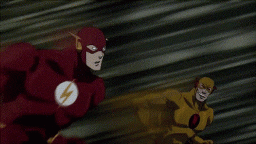 Reverse Flash The Flash High Speed Run GIF