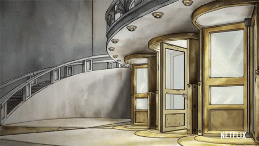 Revolving Door Disenchantment Princess Bean GIF
