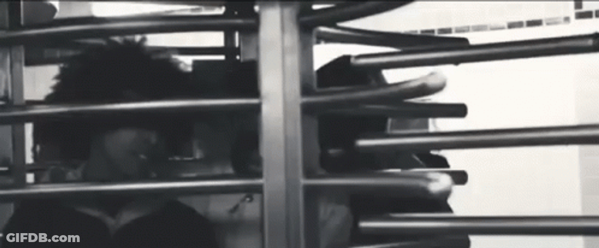 Revolving Door Entrance Vintage GIF