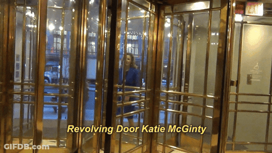 Revolving Door Katie McGinty GIF