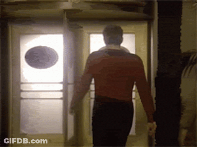 Revolving Door Star Trek Funny GIF