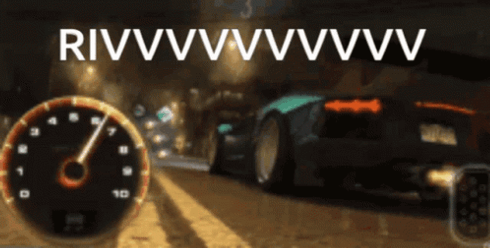 Revving The Engine Need For Speed GIF