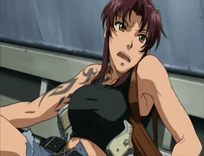 Revy Angry Twenty Grand Fingers GIF