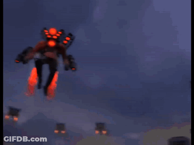 Rework Upgraded Titan Speakerman GIF