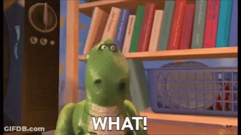 Rex From Toy Story Saying What GIF