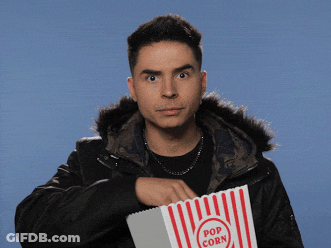 Reykon Popcorn Eating GIF