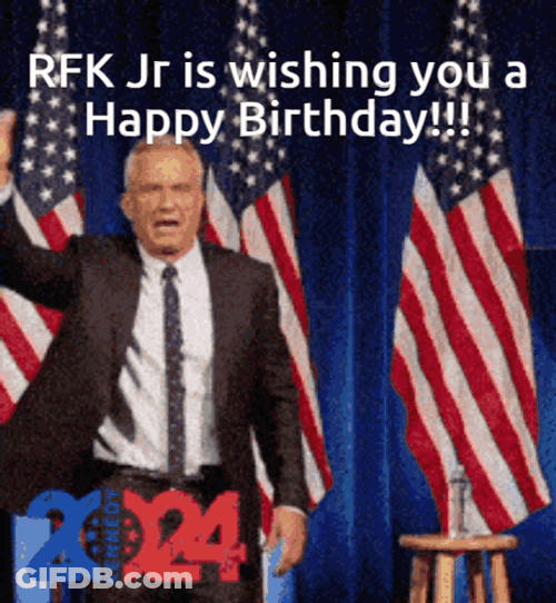 Rfk Is Wishing You A Happy Birthday GIF