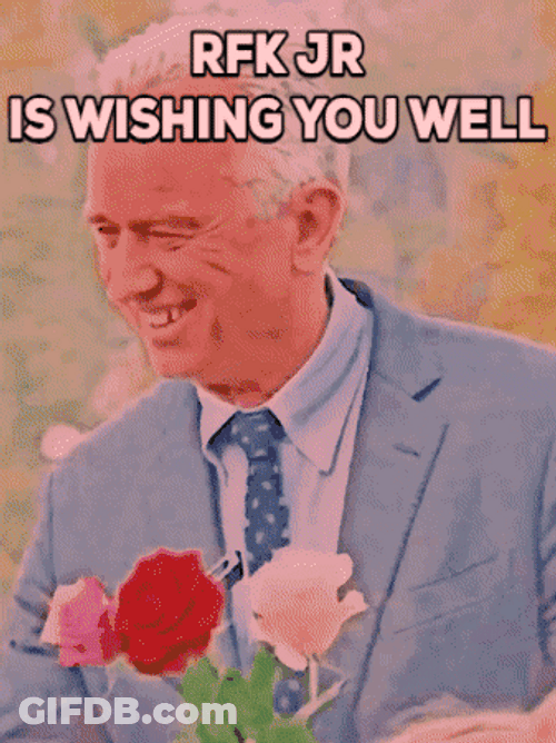 Rfk Is Wishing You Well GIF