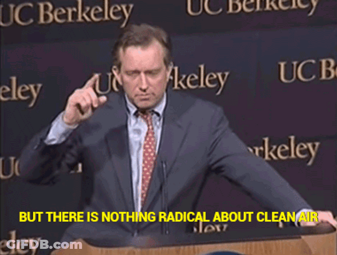 Rfk There Is Nothing Radical About Clean Air GIF