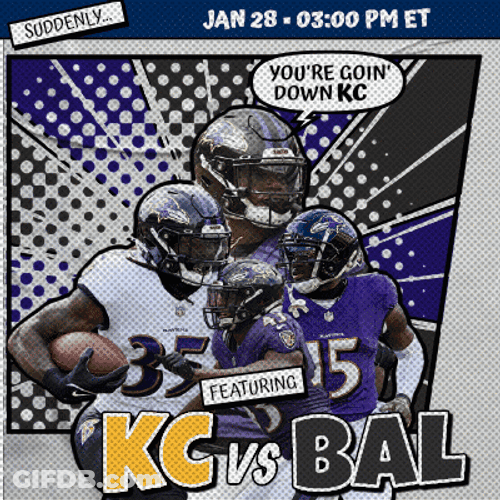 Rg3 Baltimore Ravens Team Versus Kansas City GIF