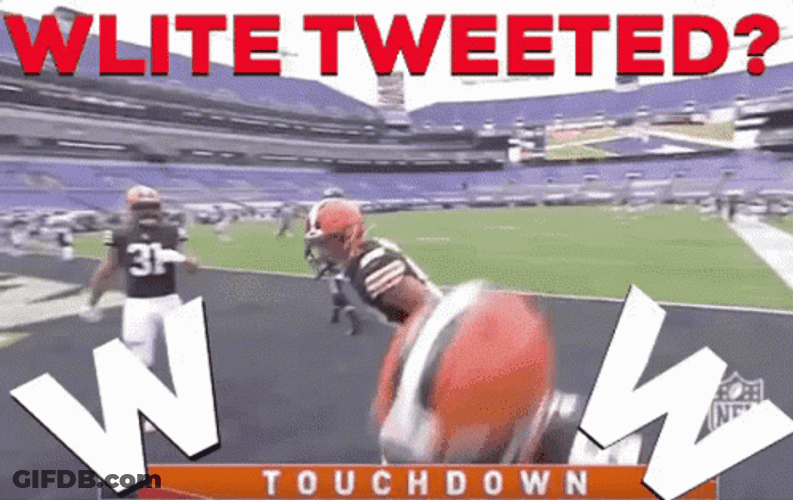 Rg3 Cleveland Team Touchdown Score GIF