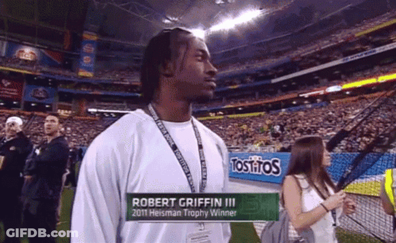 Rg3 Heisman Trophy Winner GIF