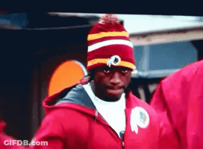 Rg3 Raise Hands Turn Around Gesture GIF