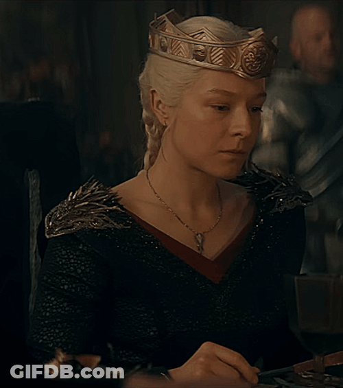 Rhaenys' Niece Rhaenyra Princess Of Dragonstone GIF