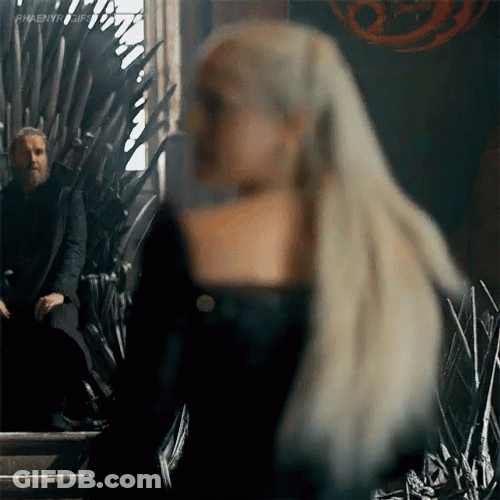 Rhaenys' Princess Rhaenyra Looking Back GIF