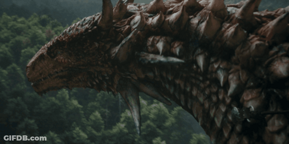 Rhaenys Targaryen Riding Meleys GIF