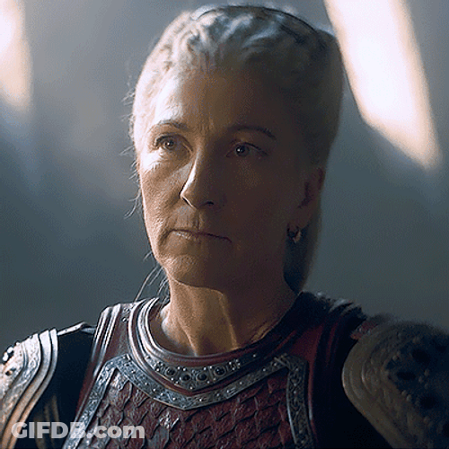 Rhaenys Targaryen Saying She Did GIF