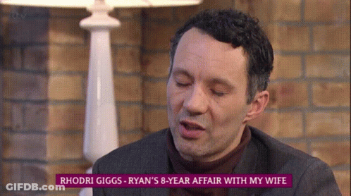 Rhodri Giggs Ryan 'S 8 Year Affair With My Wife Is Shown GIF