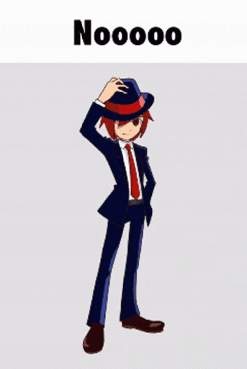 Rhythm Thief No Meme GIF
