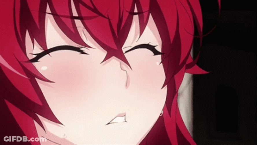 Rias Blushed Cheeks GIF
