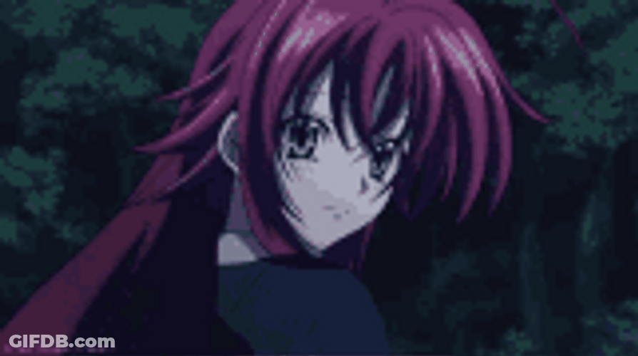 Rias Gremory Wink Tongue Out Cheeky GIF