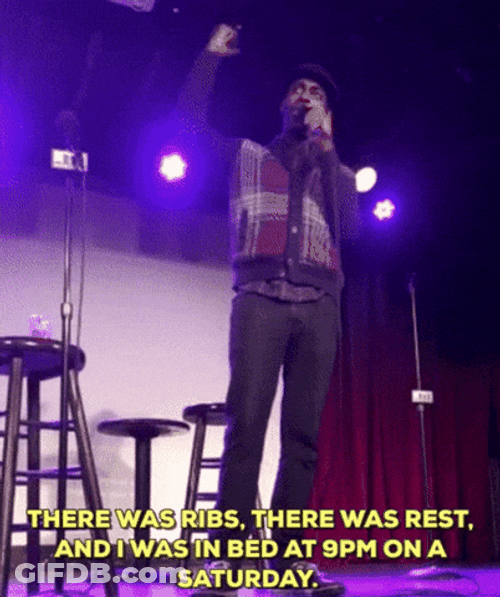 Ribs Stand Up Comedy GIF