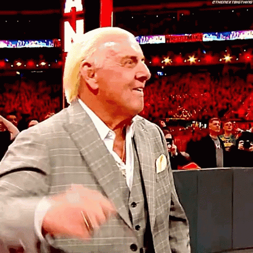 Ric Flair Celebrating Yeah! GIF