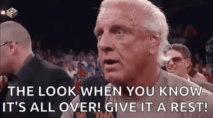Ric Flair Death Stare GIF