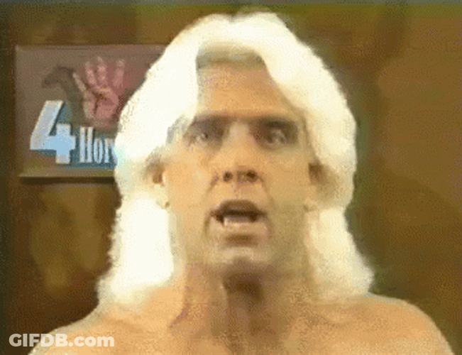 Ric Flair Four GIF