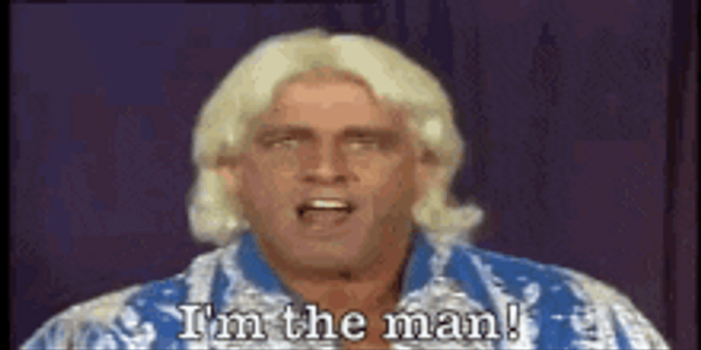 Ric Flair I'm The Man GIF