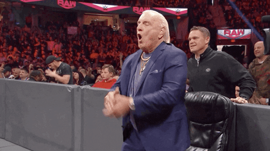 Ric Flair Iconic Wooo GIF