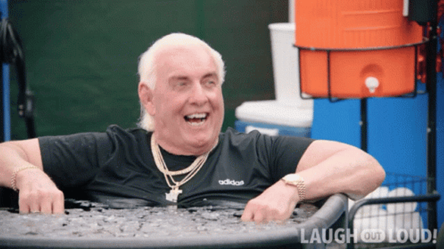 Ric Flair Laughing Haha GIF